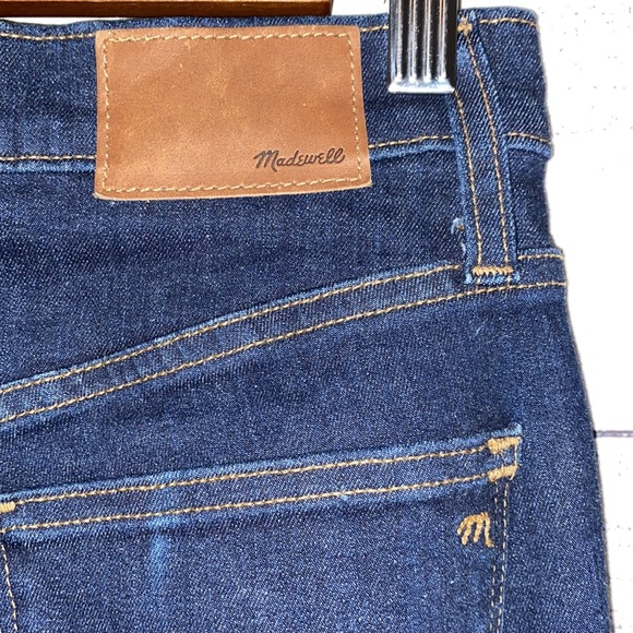 Madewell 10” high-rise skinny indigo blue jeans size 27 - Picture 7 of 10